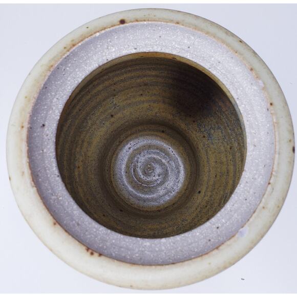 NICK JOERLING POTTERY Handmade Stoneware Honey Jar w/ Lid *Minor Flaw - Picture 7 of 12